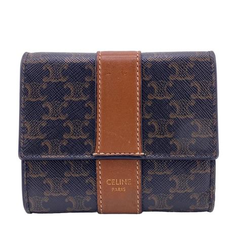 celine trifold wallet.